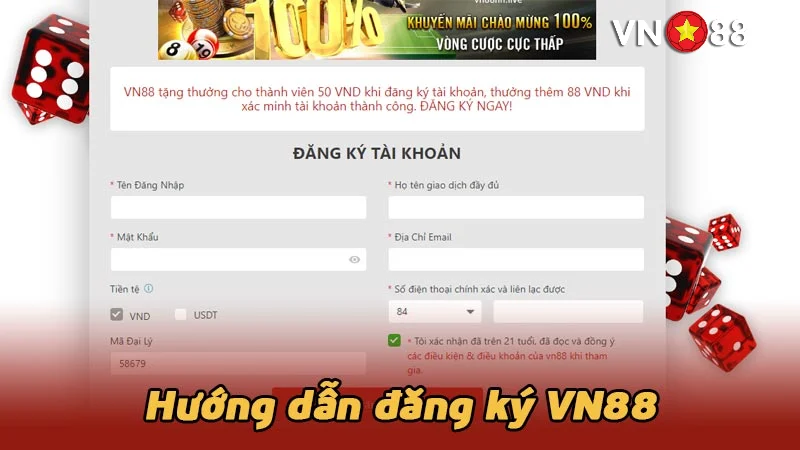 Cần chuẩn bị những gì khi đăng ký VN88?